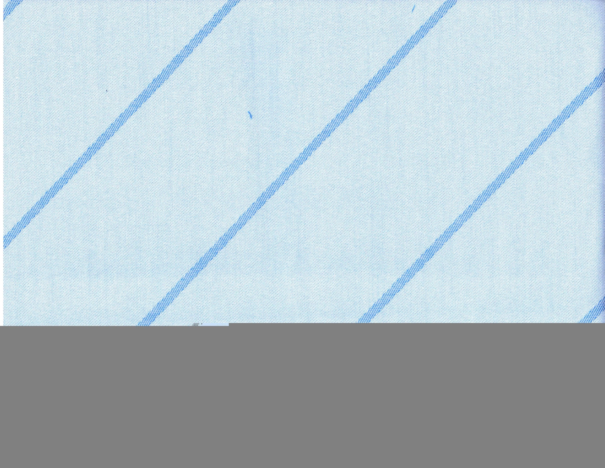 Tela indigo claro con rayas diagonales azul claro para uniformes escolares; tela SchoolLine.