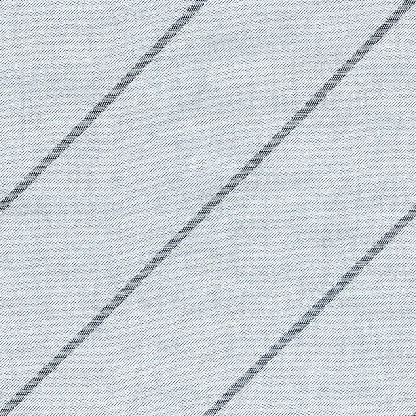 Tela Indigo clear SchoolLine, tela de trama clara con rayas diagonales grises, apta para uniformes escolares e institucionales