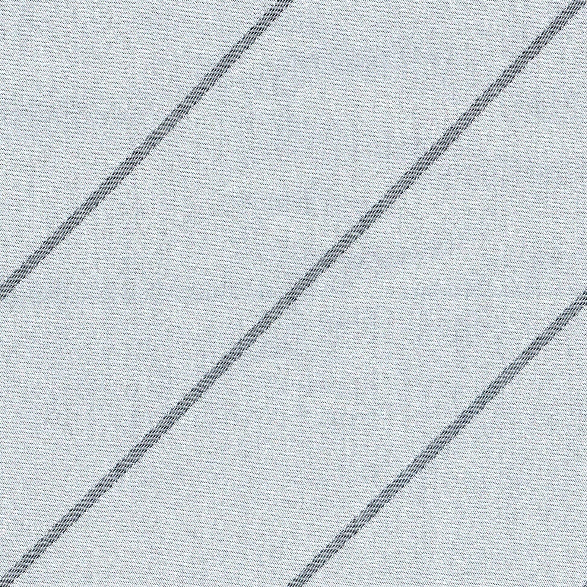 Tela Indigo clear SchoolLine, tela de trama clara con rayas diagonales grises, apta para uniformes escolares e institucionales