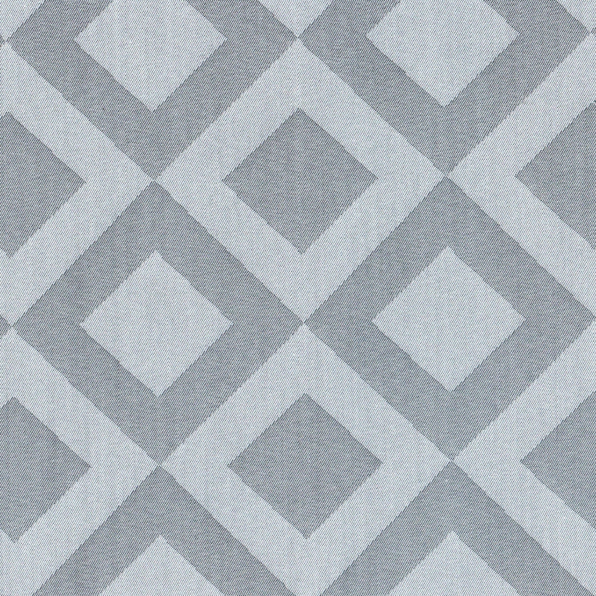 Tela gris con rombos en tonos gris claro; tela para uniformes escolares e institucionales SchoolLine