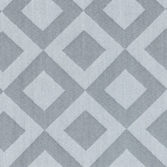 Tela gris con rombos en tonos gris claro; tela para uniformes escolares e institucionales SchoolLine