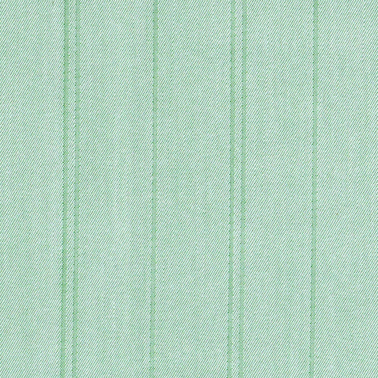 Tela verde agua con rayas Indigo claro para uniformes escolares SchoolLine