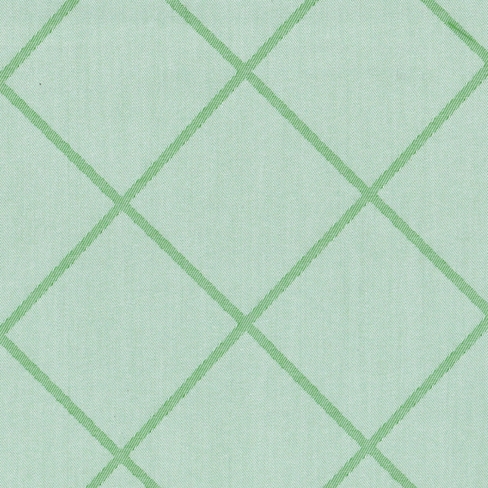 Tela poliéster verde con motivo de cuadros diagonales para uniformes escolares SchoolLine