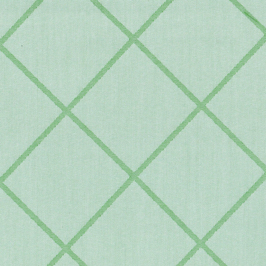 Tela poliéster verde con motivo de cuadros diagonales para uniformes escolares SchoolLine