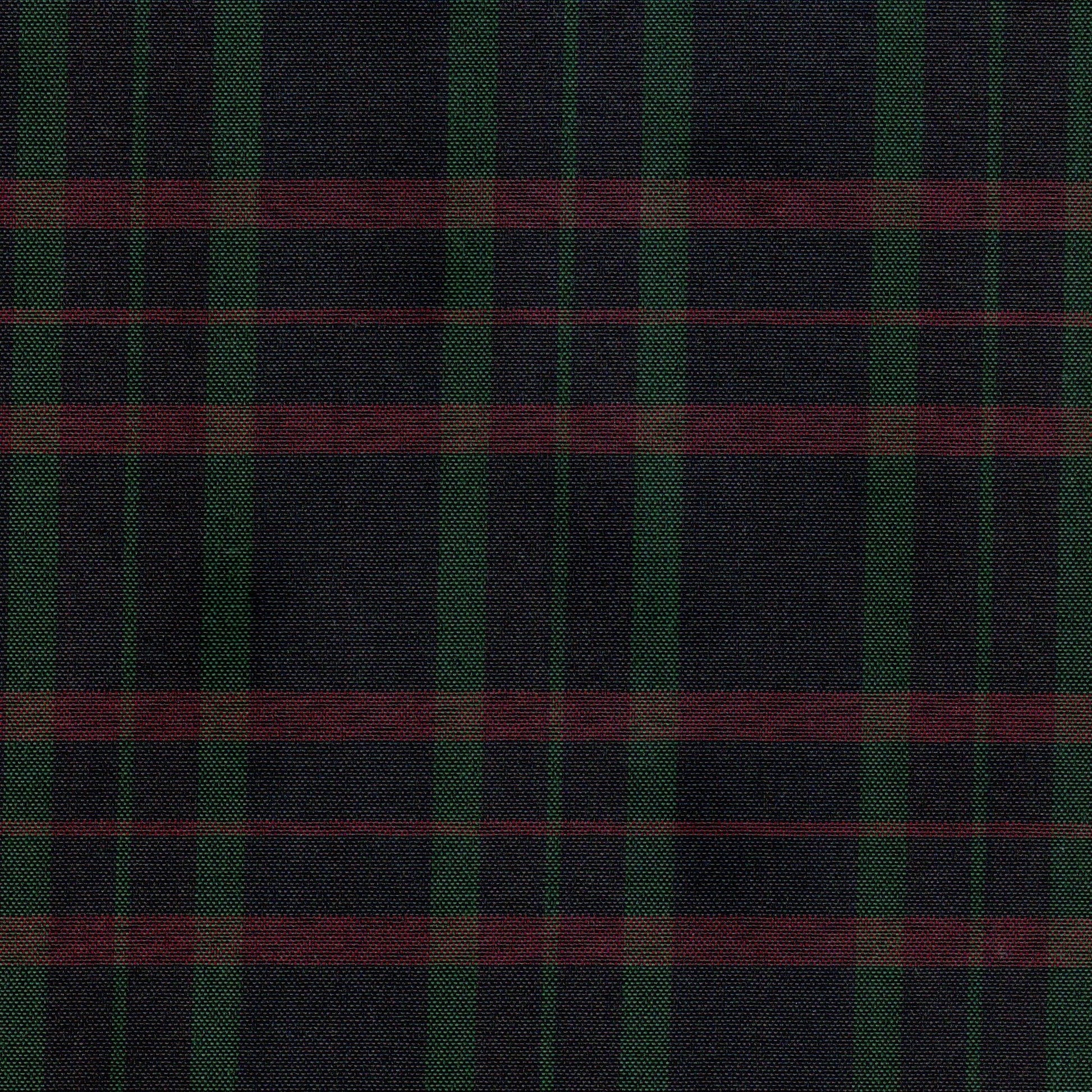 Tela escocesa de poliéster tartán azul marino con verde y rojo, ideal para uniformes escolares SchoolLine