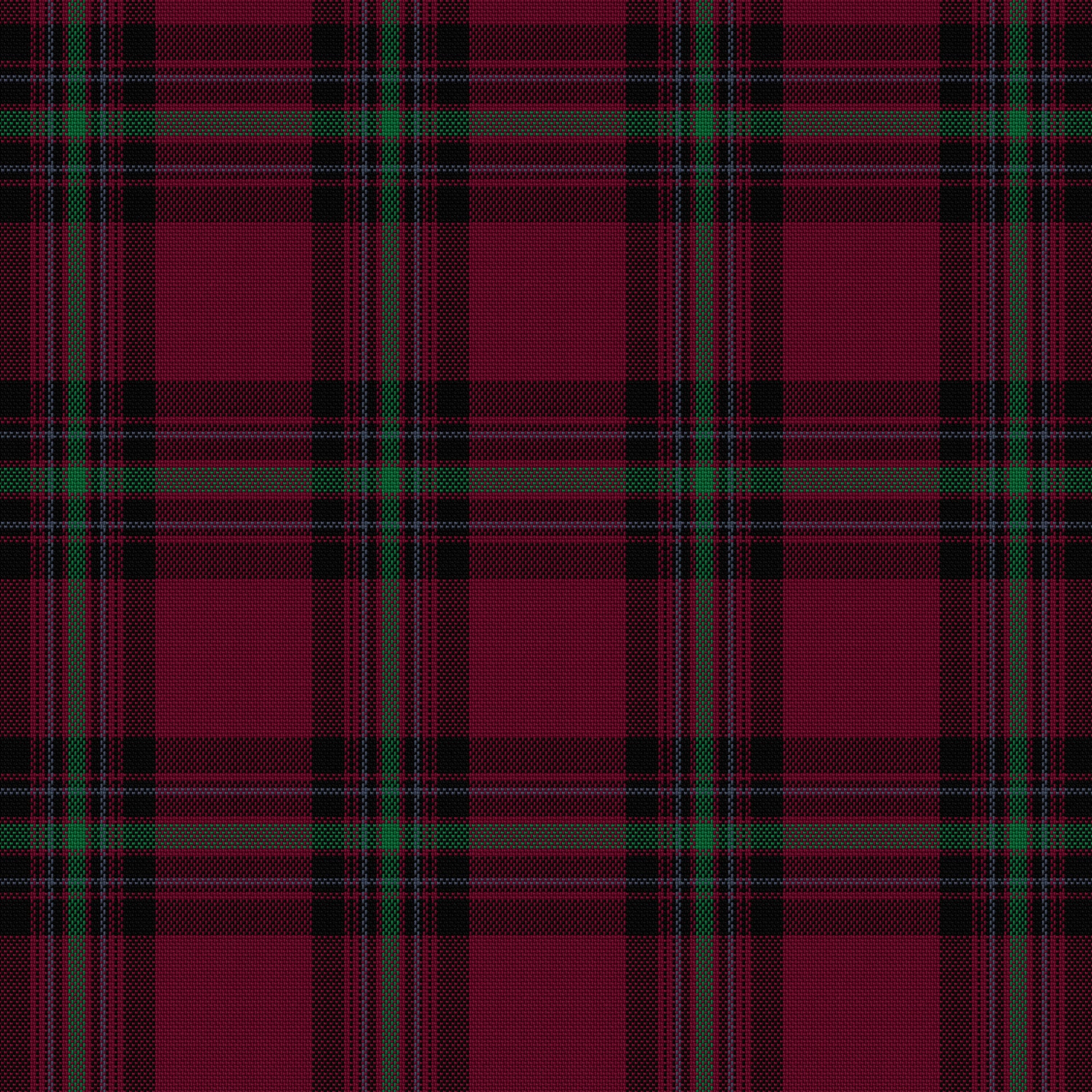 Tela escocesa de poliéster tartán burgundy con franjas verde y negro; ideal para uniformes escolares e institucionales SchoolLine.