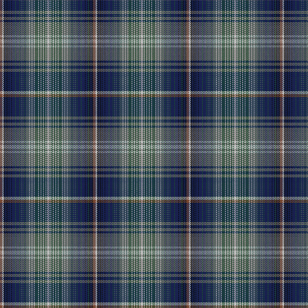 Tela escocesa de poliéster SchoolLine en azul marino y verde oscuro, diseño a cuadros para uniformes escolares e institucionales