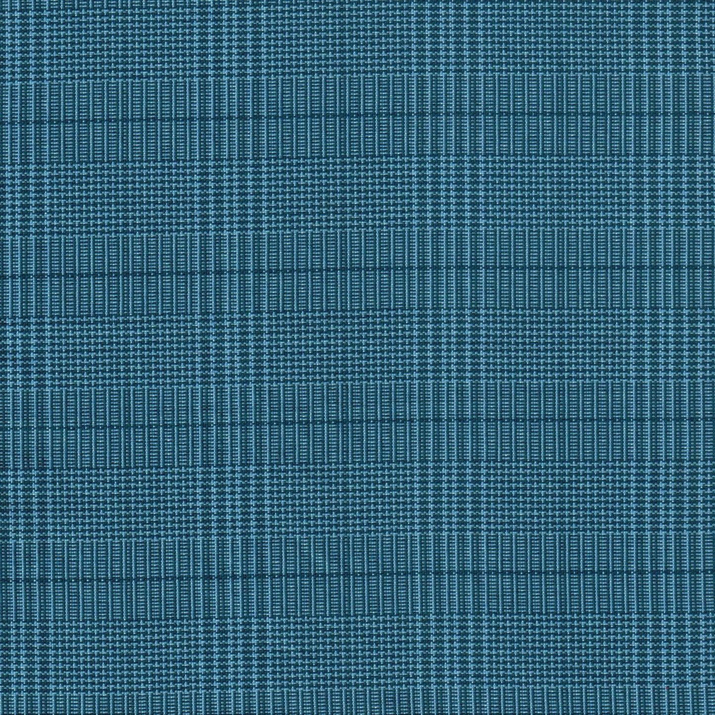 Tela escocesa de poliéster azul verdoso con cuadros, ideal para uniformes escolares e institucionales (SchoolLine).