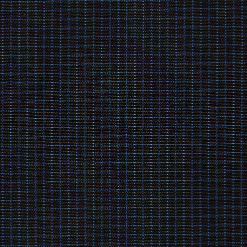 Tela escocesa de poliéster azul marino con cuadros finos, ideal para uniformes escolares e institucionales SchoolLine