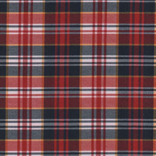 tela de uniforme a cuadros en colores azules y rojos ideal para pantalones y faldas escolares